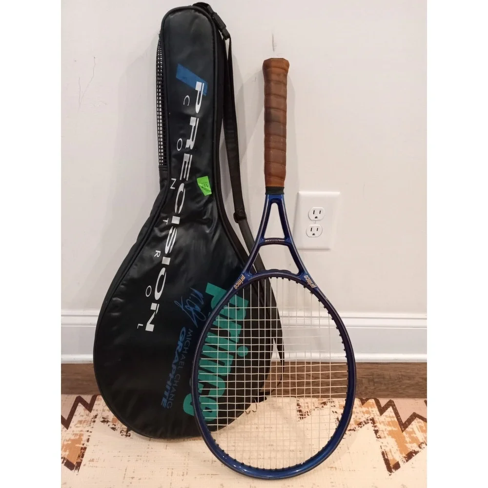 Prince Michael Chang Graphite Tennis Racket TC34C With Case
